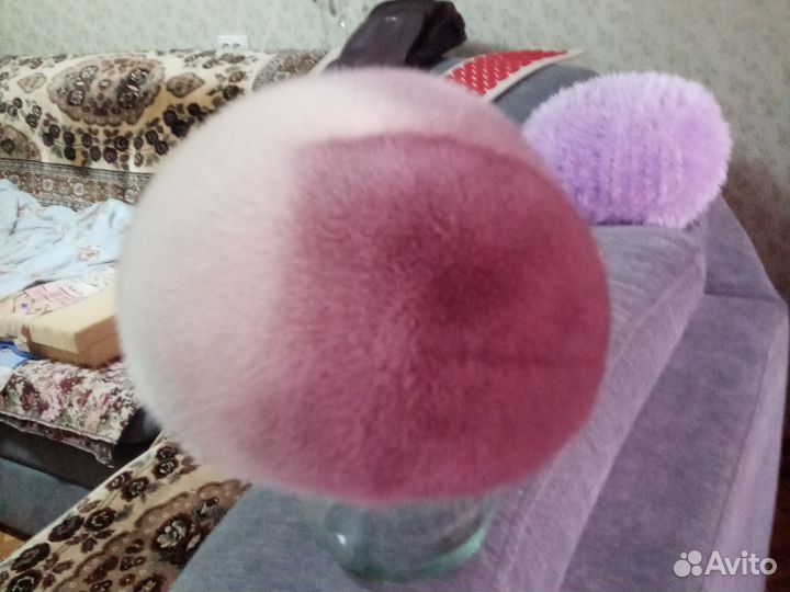 Берет норковый