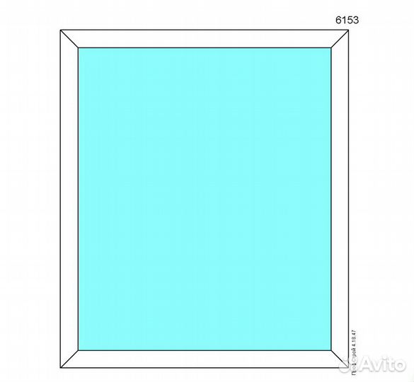 Окно пвх 1000x1170