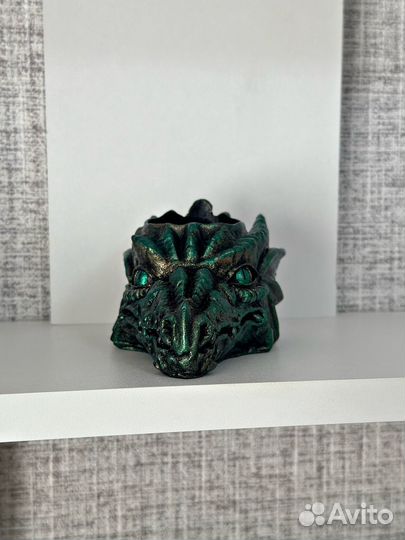 Подсвечник Дракон ручной работы