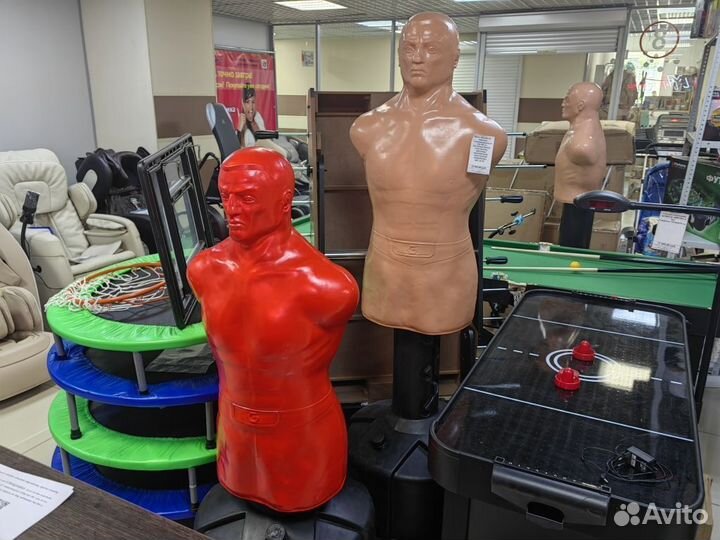 Манекен для бокса German Maneken XL - красный