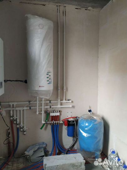 Электромонтажные работы и сантехнические работы