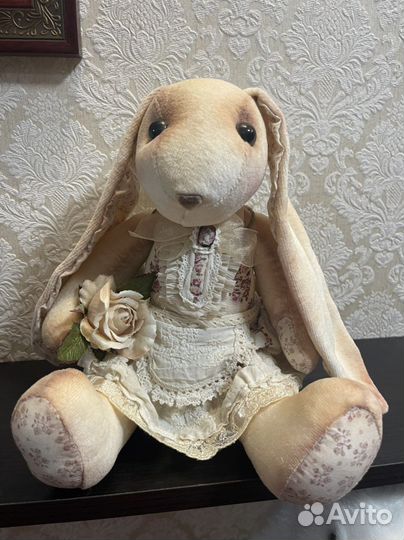 Зайка подружка винтажная