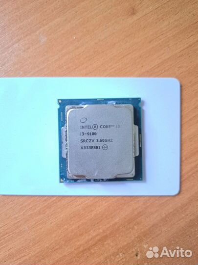 Процессор intel core i3 9100