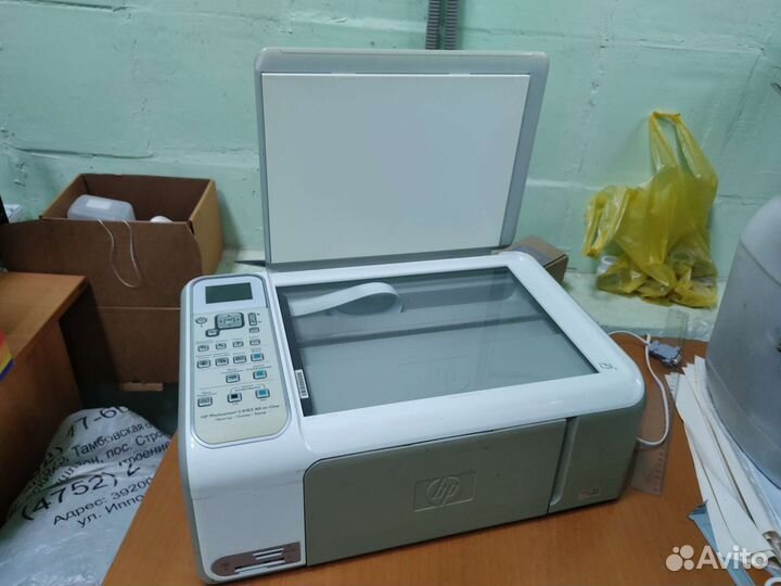 Цветной струйный принтер hp