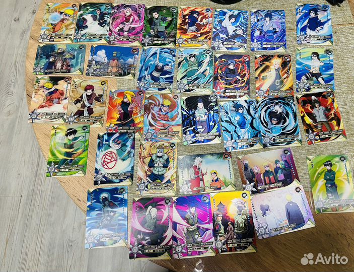 Карточки Наруто