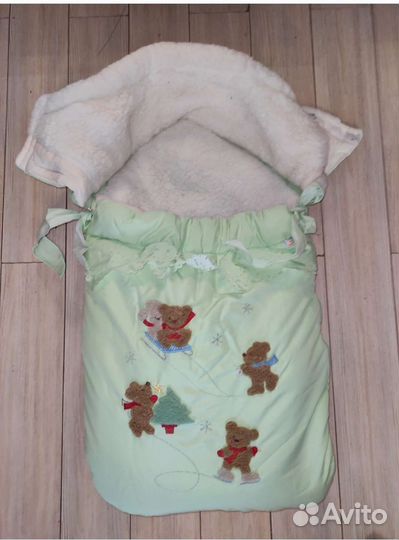 Конверт одеяло на выписку