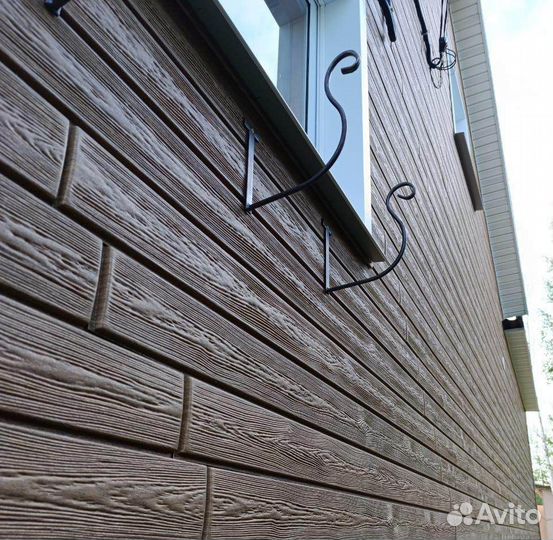 Фасадные панели пвх «под дерево» в наличии