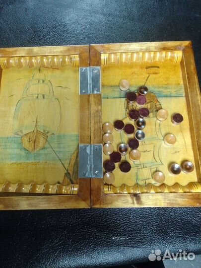 Нарды резные