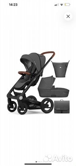 Коляска 2в1 Mutsy Icon Vision Smokey Grey