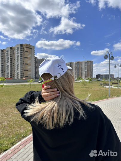 Бейсболка женская с росписью