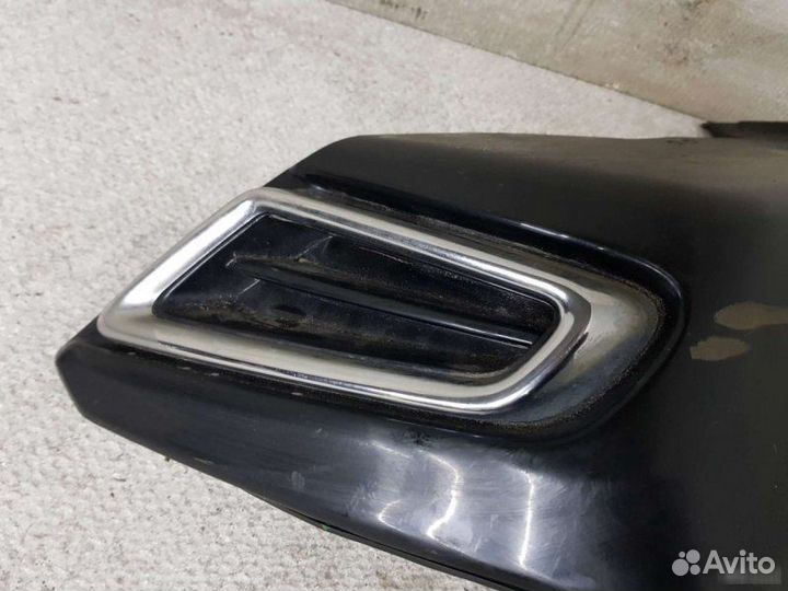 Накладка бампера задняя Mitsubishi Pajero Sport 3