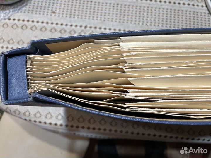 Альбом для пластинок ретро с пластинками СССР