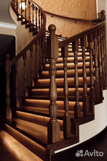 Лестница с площадкой