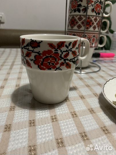 Горшок керамический, кружка керамическая