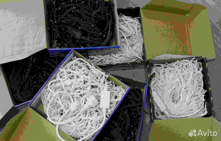 Гирлянда уличная 25м