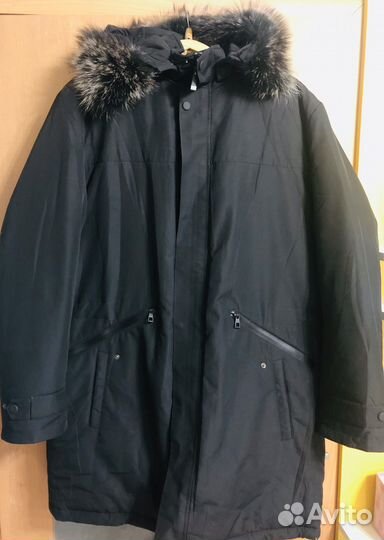 Мужская куртка-пальто. Зима