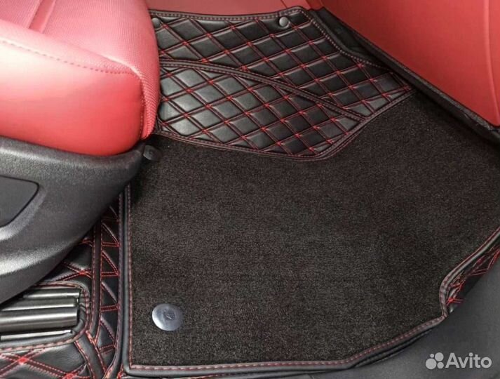 Ковры в салон для porsche cayenne