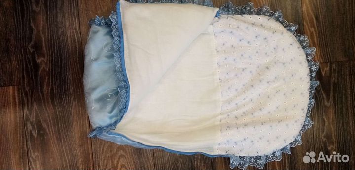 Конверт на выписку для мальчика осень - зима