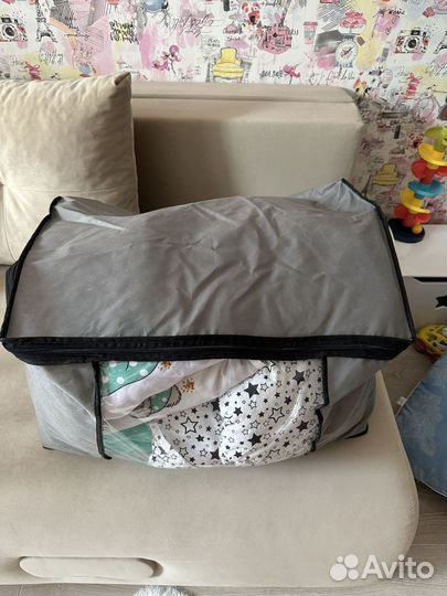 Детское постельное белье с бортиками