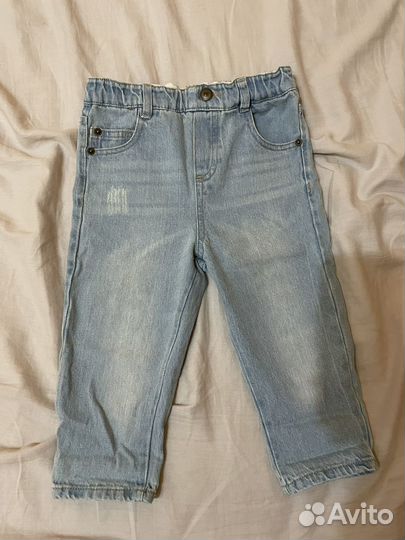 Брюки джинсы штаны для мальчика 80 - 86