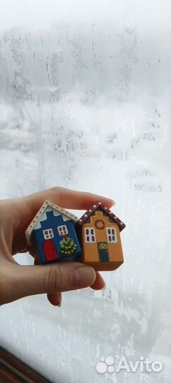 Ёлочные игрушки из дерева