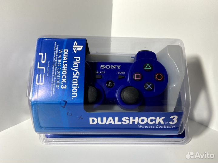 Геймпад playstation 3 синий
