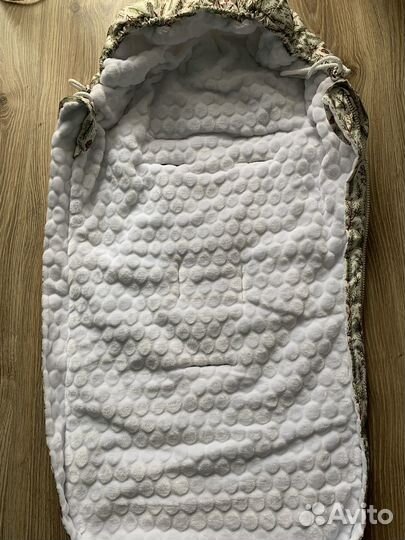 Зимний конверт в коляску