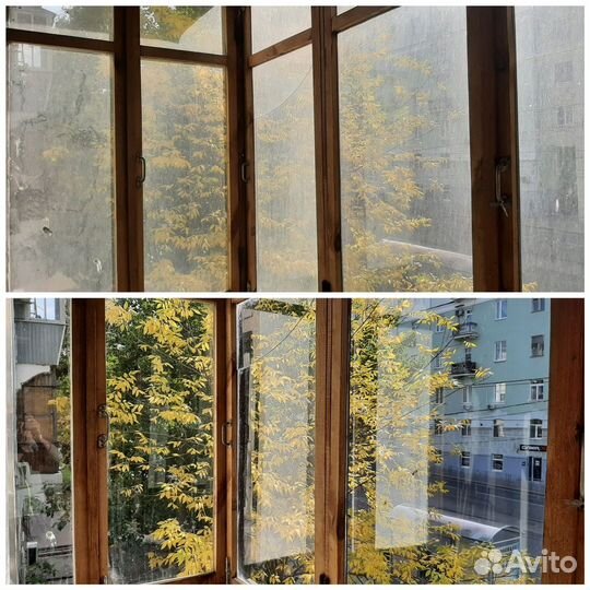 Мытьё окон, балконов, лоджий, фасадов и витрин