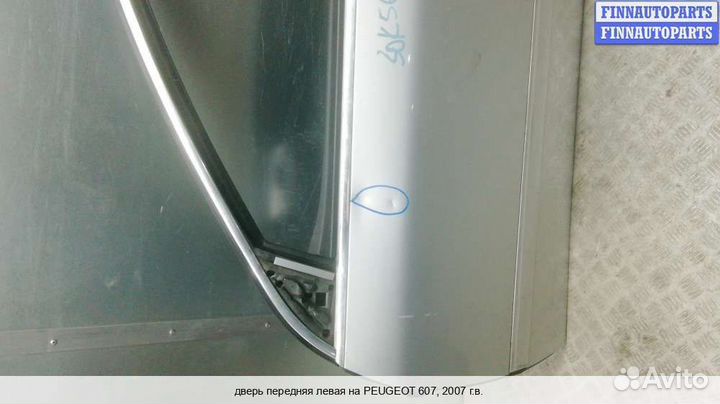 Дверь перед/лево Peugeot 607, 2007 2.2 Дизель
