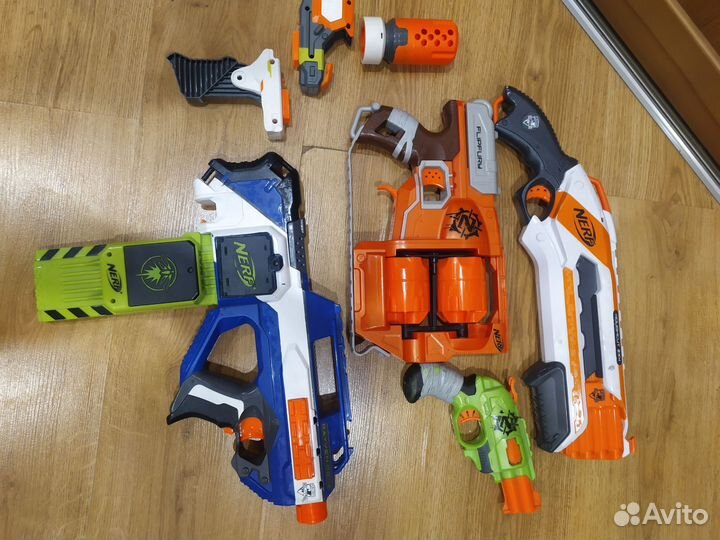 Бластер nerf