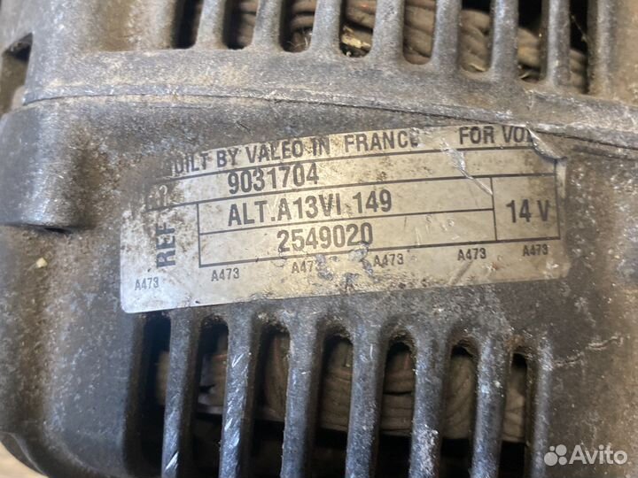 Volvo 440 460 генератор Valeo