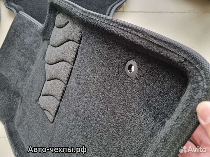 3Д Ворсовые коврики Kia K5 - Optima - Cerato - Rio