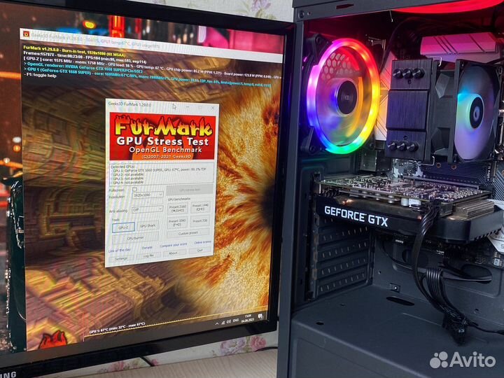 Игровой комп i5 10400f/1660super/16Gb DDR4