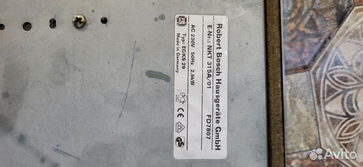 Плита электрическая стеклокерамика