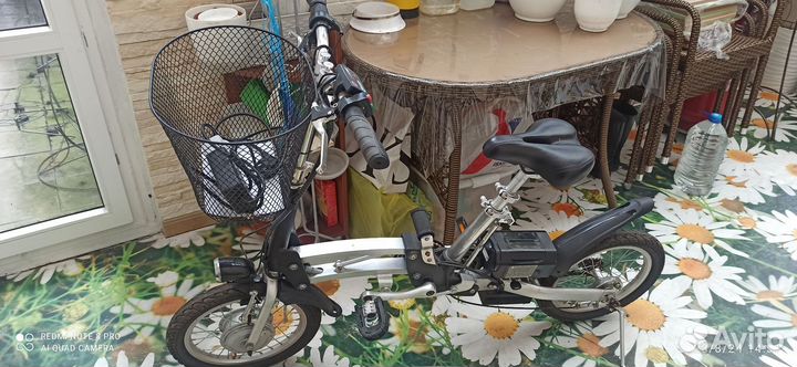 Электровелосипед складной бу