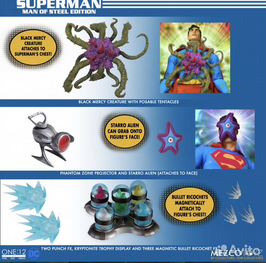 Superman - Man of Steel Mezco