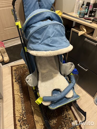 Коляска санки