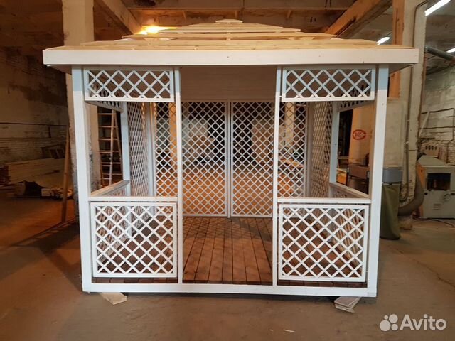 Беседка садовая из дерева