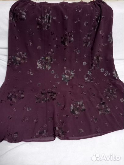 Шифоновый костюм тройка 64 размер