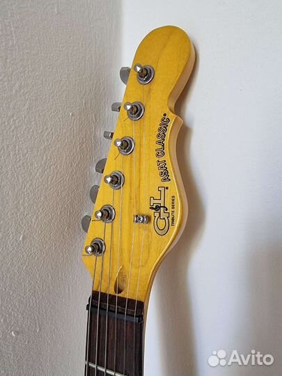 Гитара G&L asat trebute semi hollow Blues boy