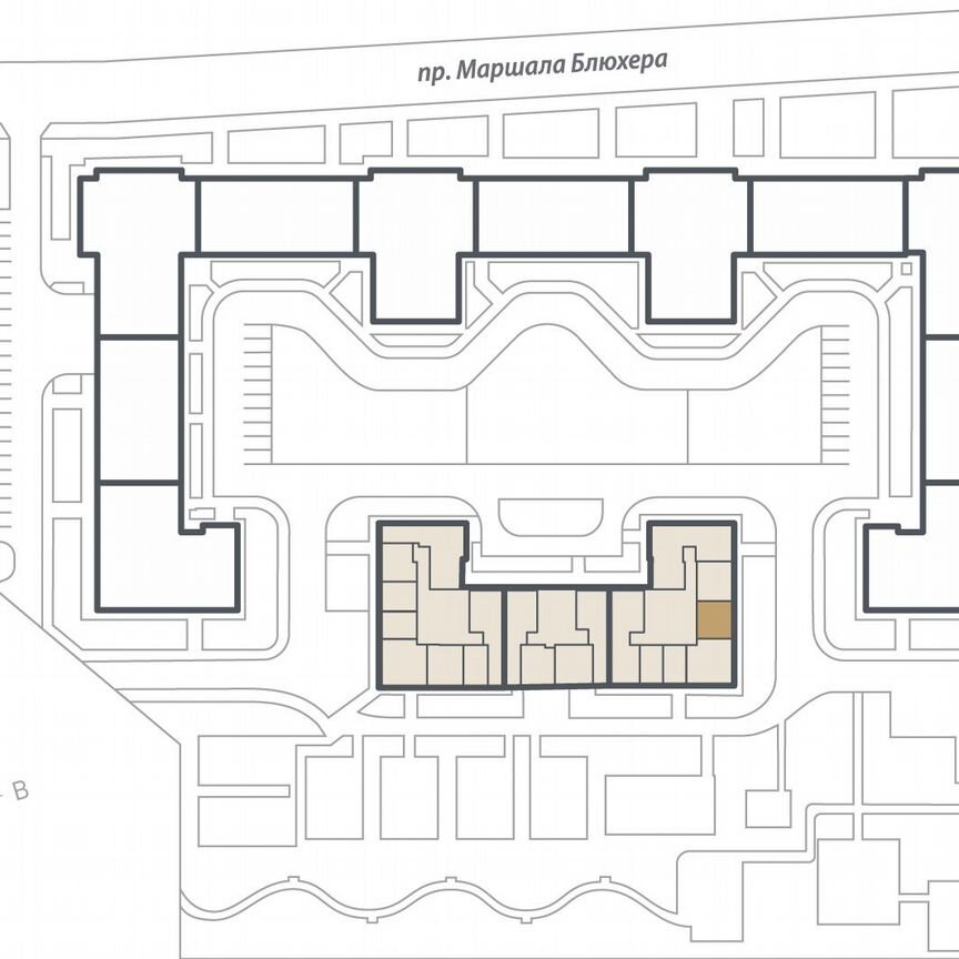 1-к. квартира, 36,9 м², 8/16 эт.