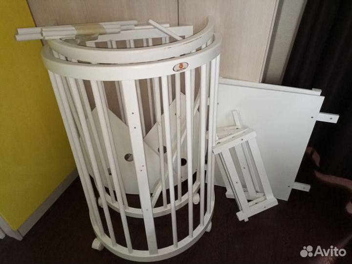 Кроватка-трансформер sleep and smile «Бук Premium»