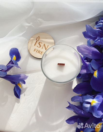 Ароматическая свеча ручной работы подарок