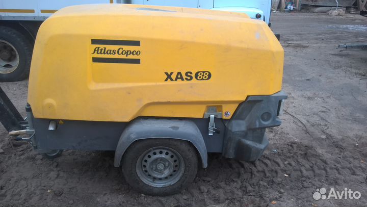 Передвижной компрессор - 7 бар, 5 м3/мин