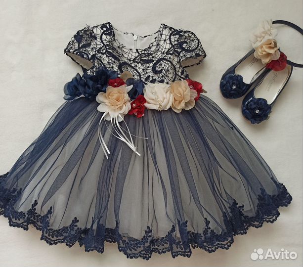 Платье для девочки 80- 86