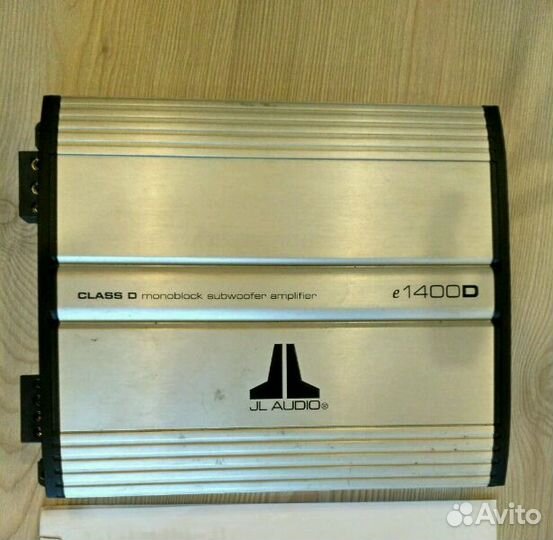 Jl audio class d store monoblock subwoofer amplifier e1400d