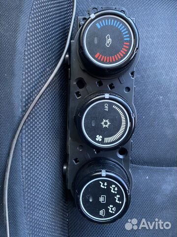 Блок управления кондиционером(печкой) Mitsubishi