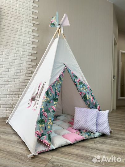 Детская палатка вигвам, домик