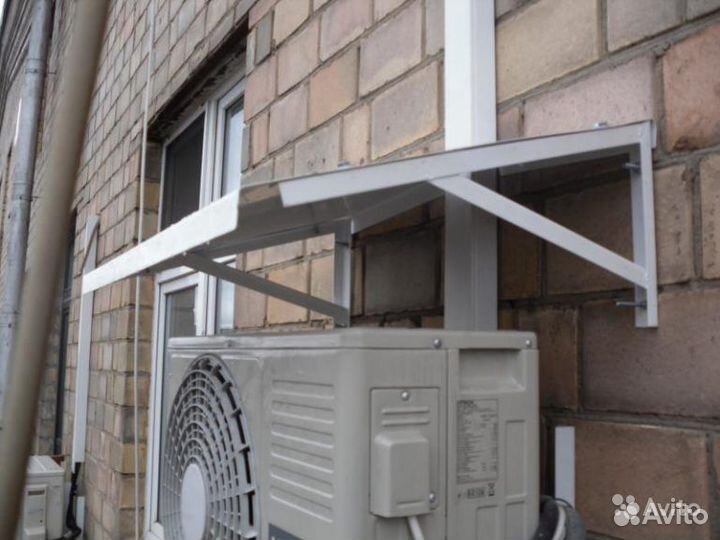 Защитный Козырек 900х550 для кондиционера