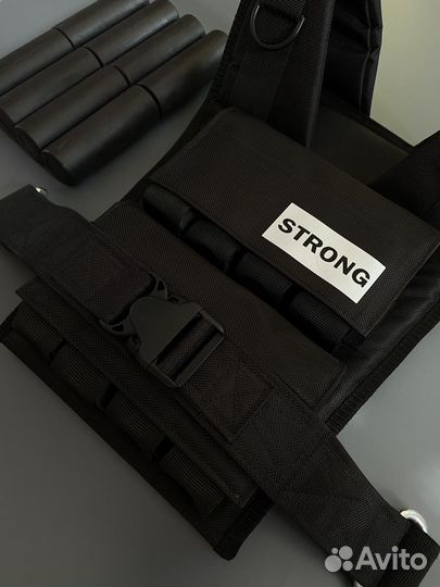 15 кг Жилет утяжелитель (новый)